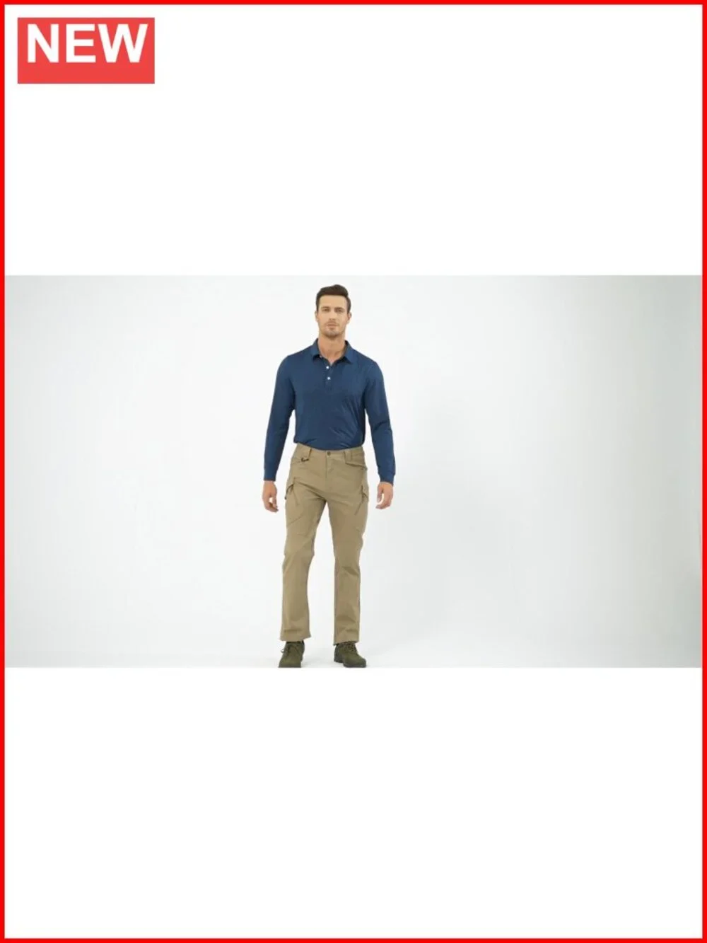 Men's Military Cargo Tactical Pants Ripstop Lightweight Cotton Stretch Combat